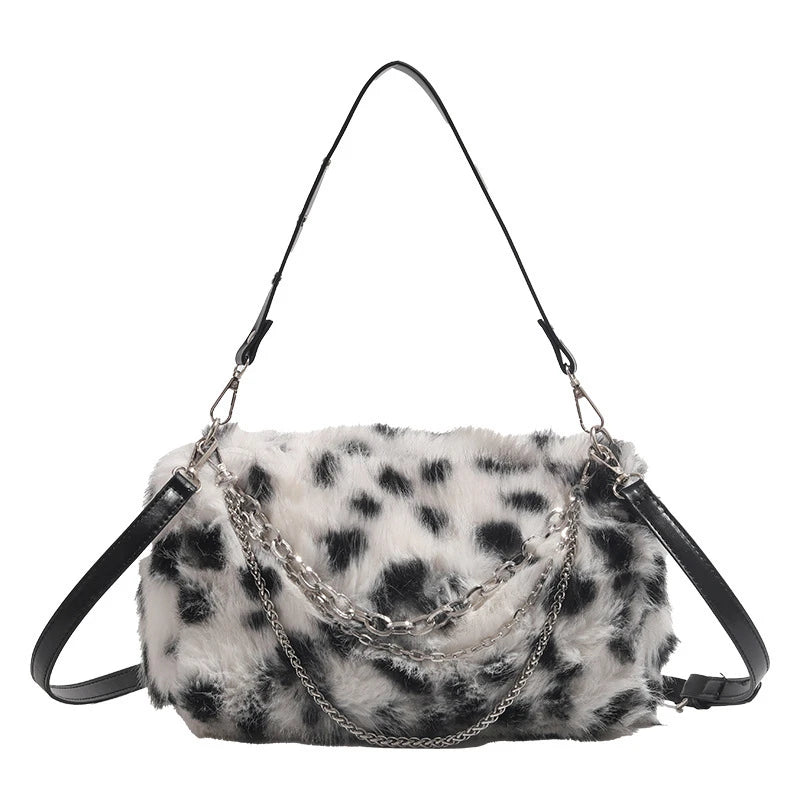 Frost Feral Faux Fur Bag
