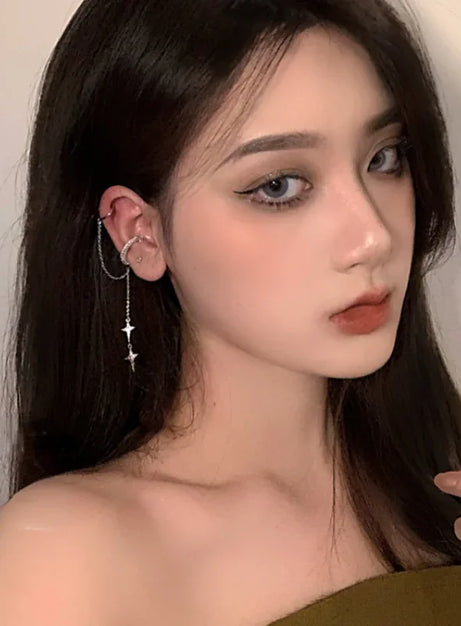 Kosmische Kreuz-Ohrringe