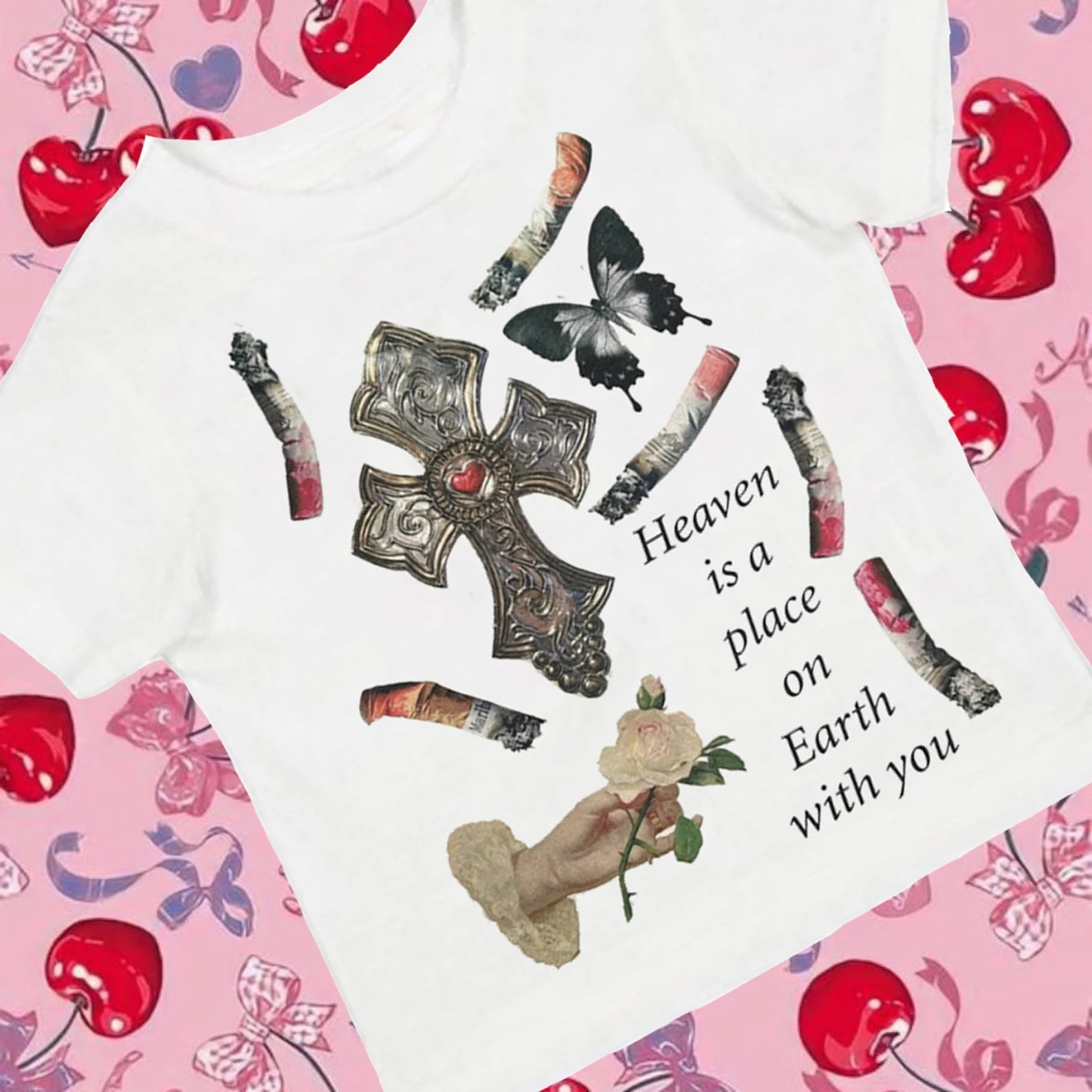 Heavenly Sinner Graphic T-Shirt