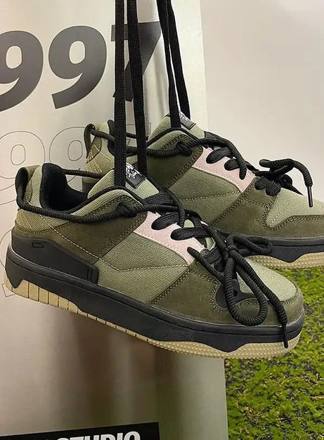 Dualcore Lace-Up Chunky Sneakers