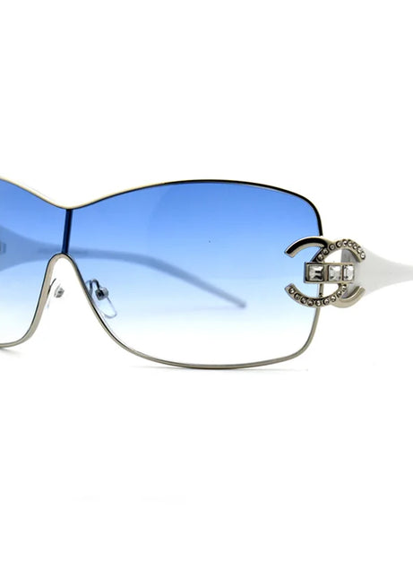 Luxe Diva Shield Sunglasses