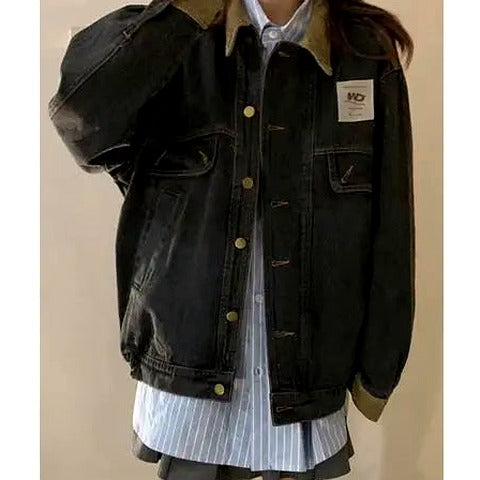 Oversized Vintage Denim Jacket