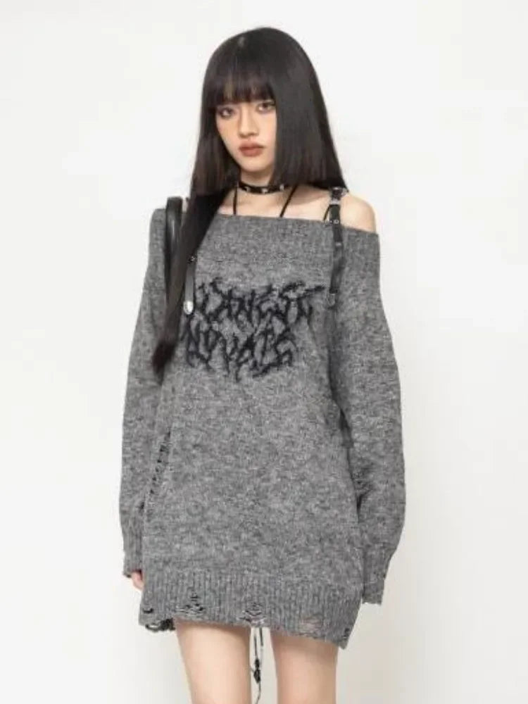 Shadow Script Sweater