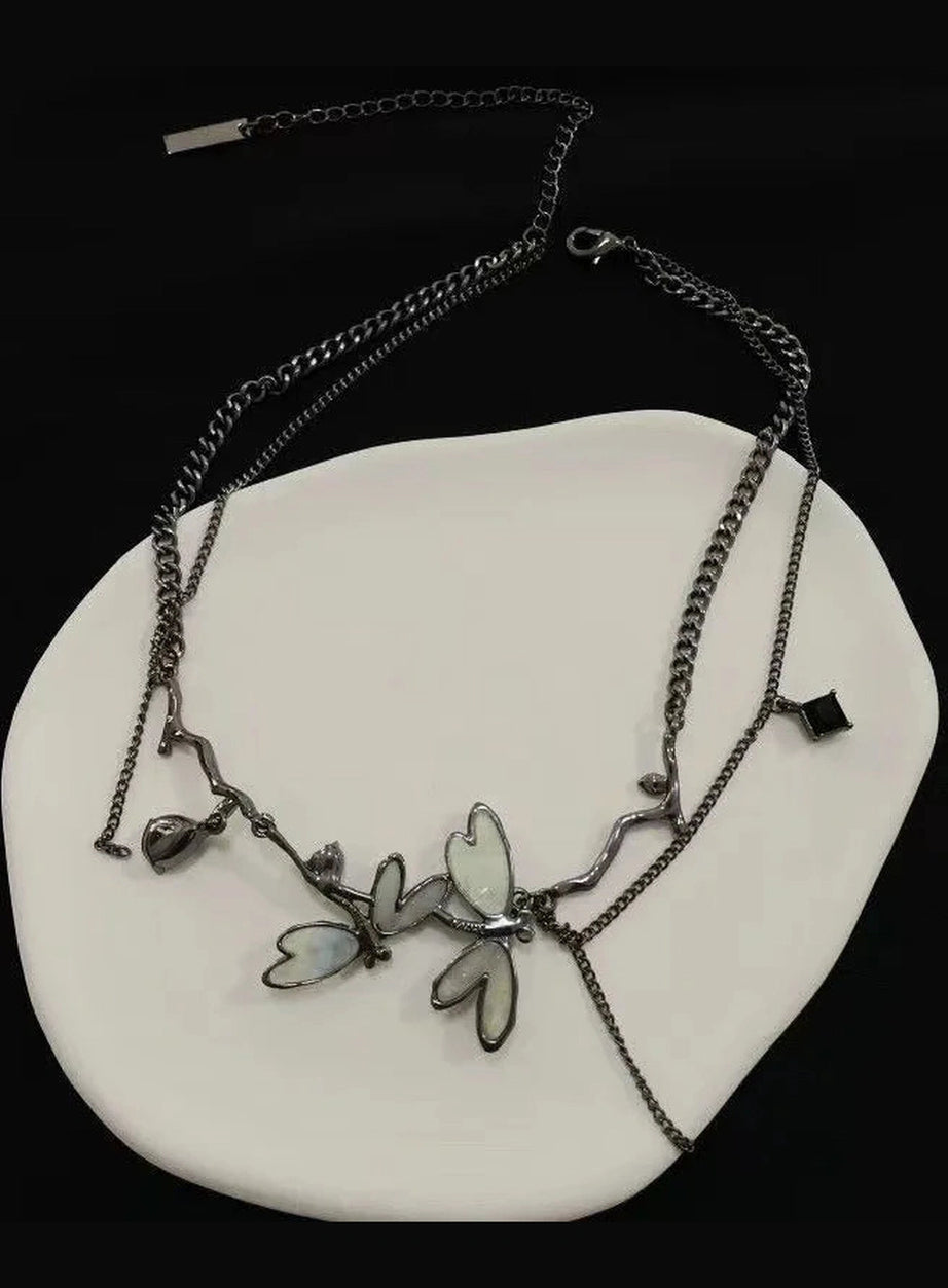 Enchanted Dragonfly Gothic Choker