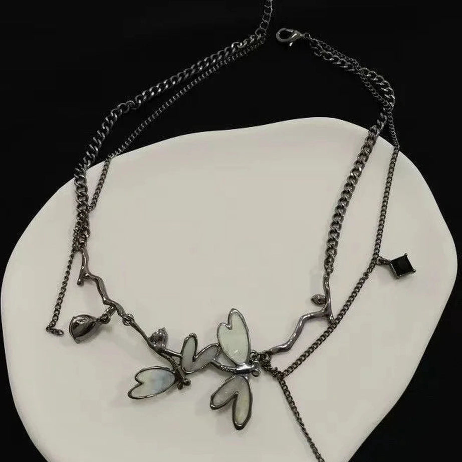Enchanted Dragonfly Gothic Choker
