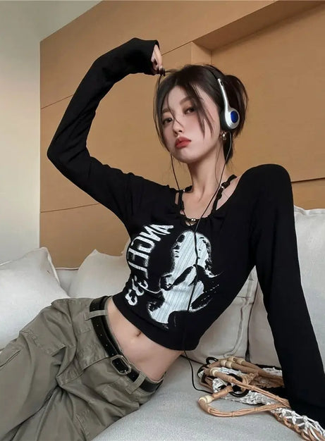 Grunge Muse Long Sleeve Top