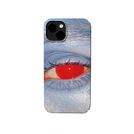 Red Eye Close-Up iPhone Case