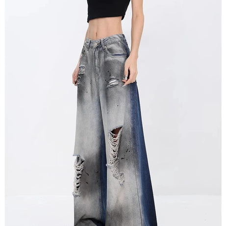 Ashen Ruin Distressed Jeans