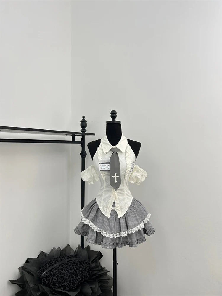 Gothic Academy Lace Set