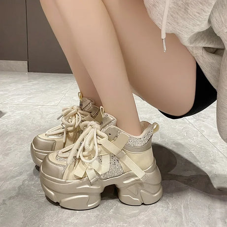 Glitter Tank Sneakers