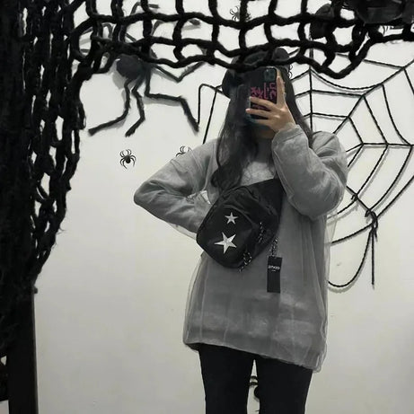 Midnight Star Nylon Sling Bag