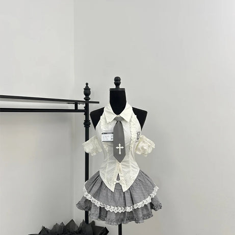 Gothic Academy Lace Set