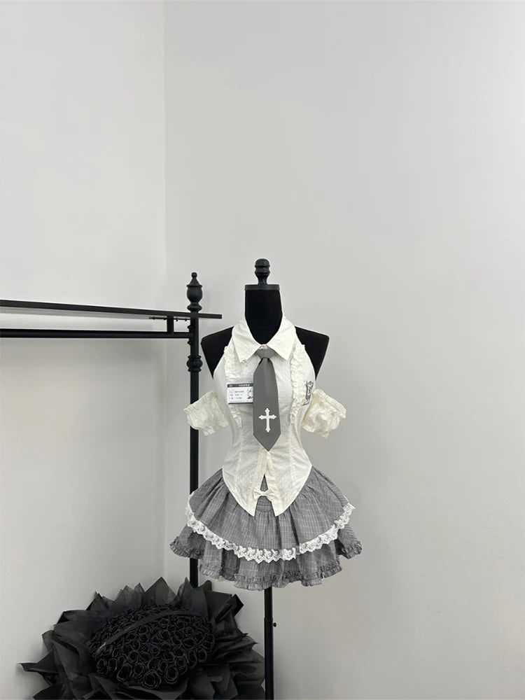 Gothic Academy Lace Set