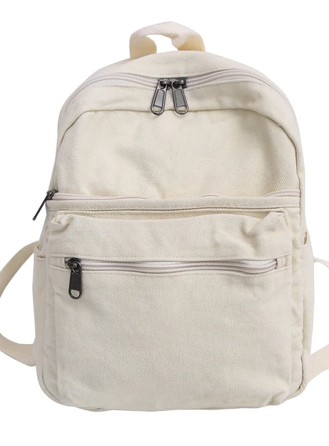 Lila Mini Canvas Ryggsäck