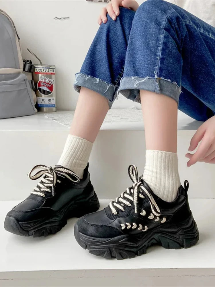 Vanilla Cloud Chunky Sneakers