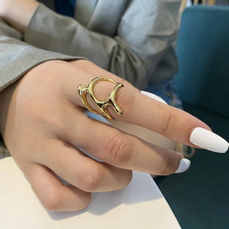 Liquid Metal Open Ring