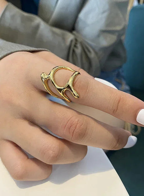 Liquid Metal Open Ring