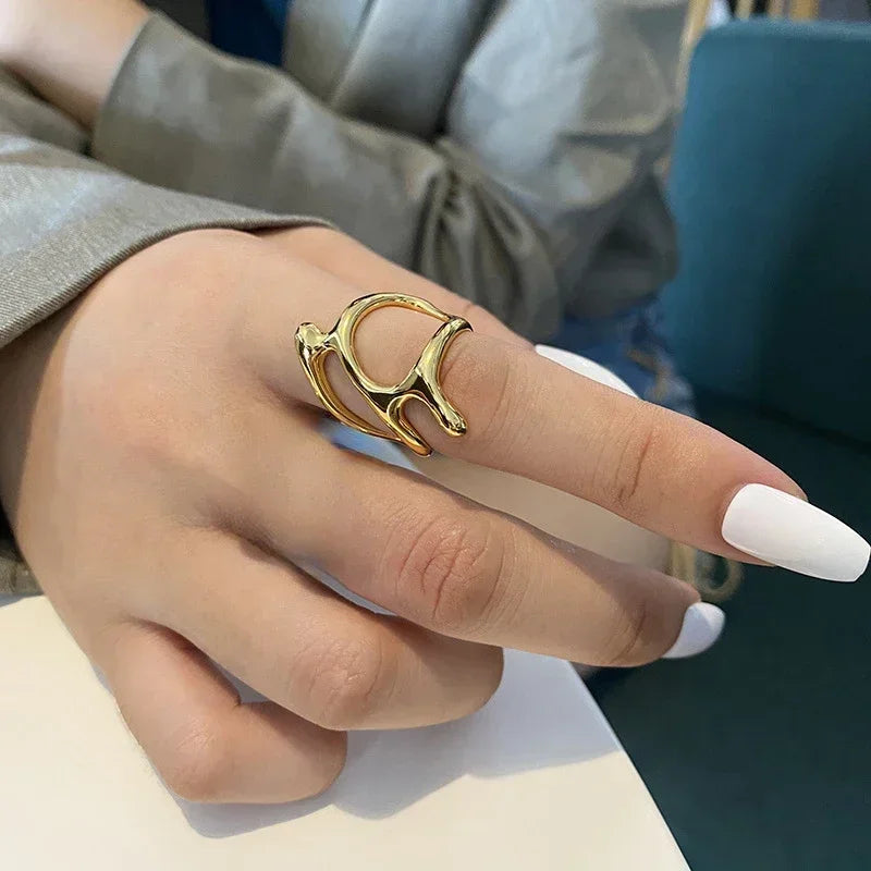 Liquid Metal Open Ring