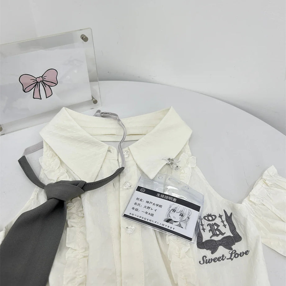 Gothic Academy Lace Set