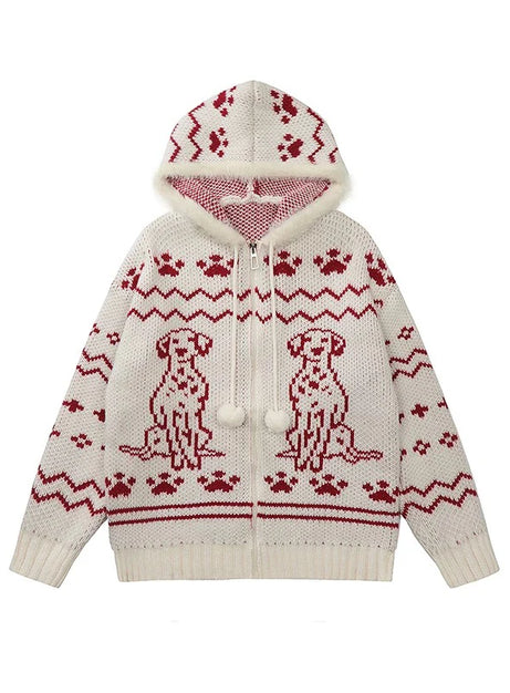 Dalmatian Dream Knit Jacket