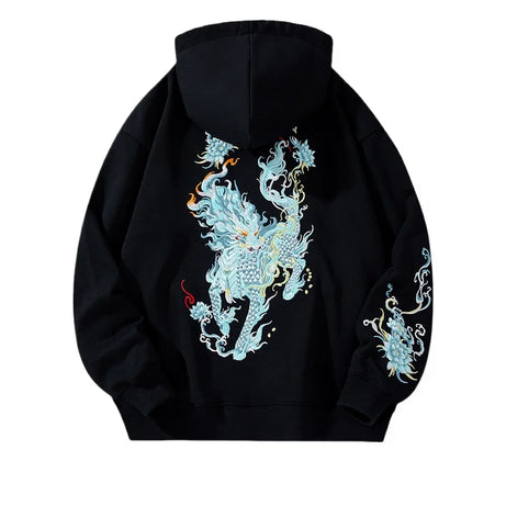 Mythic Beast Embroidered Hoodie
