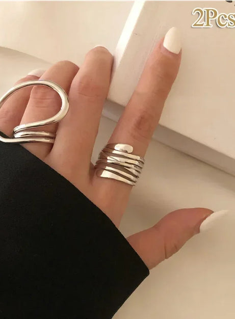 Liquid Metal Open Ring