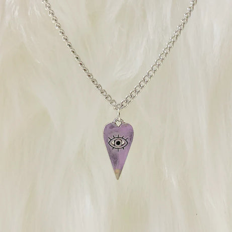 Mystic Heart Pendant Layered Necklaces