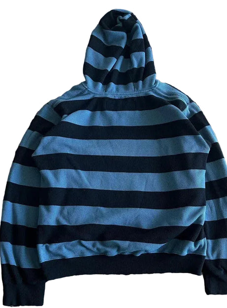 Blå Venom Grunge-huvtröja