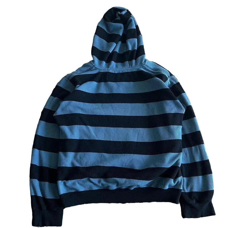 Blue Venom Grunge Hoodie