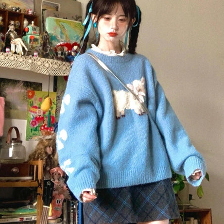 Pasture Daydream Lamb Sweater