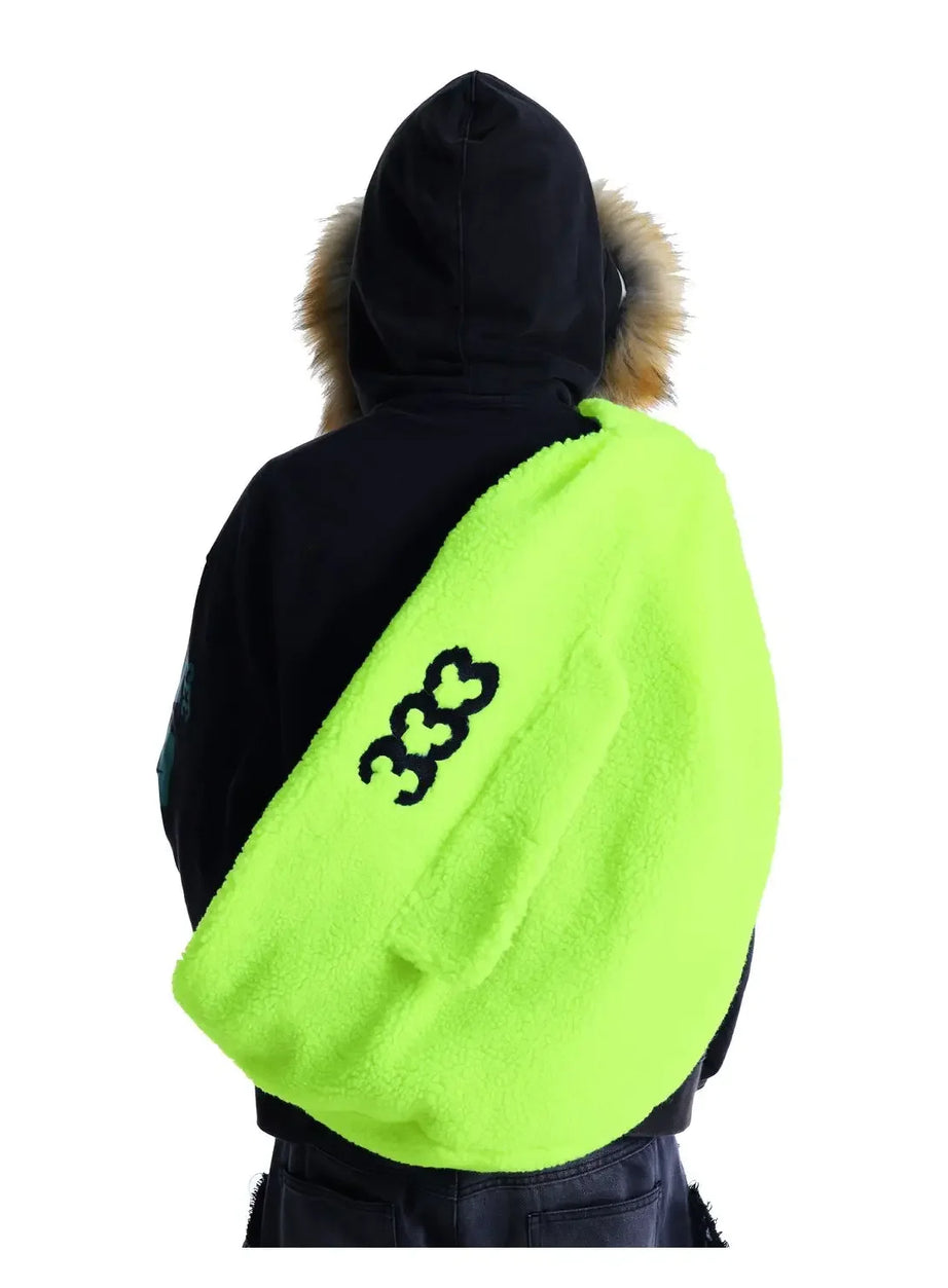Fuzzy Dreamcore Slouch Bag