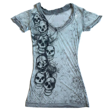 Eerie Cascade Skull Top