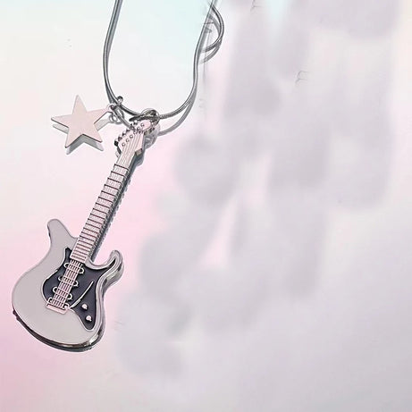 Rockstar Dream Guitar Necklace