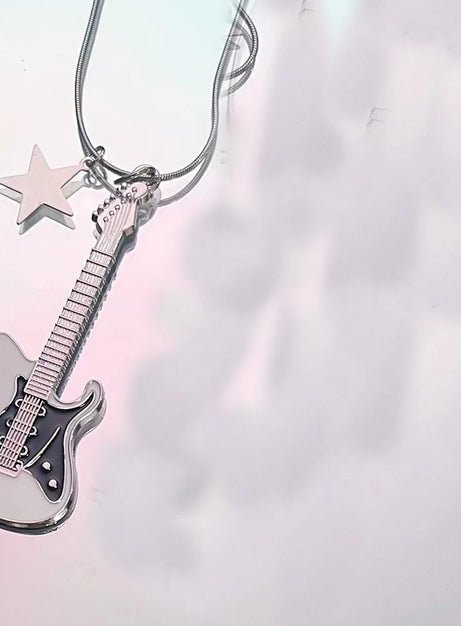 Rockstar Dream Guitar Necklace