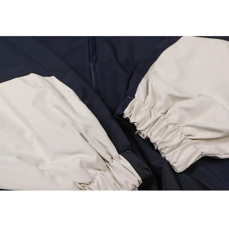 Classic Two-Tone Track Jacket