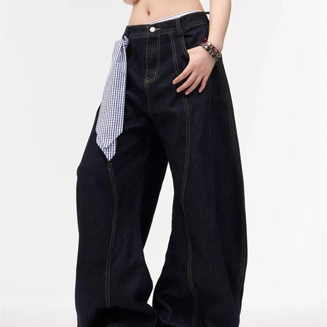 Baggy Straight Denim Jeans