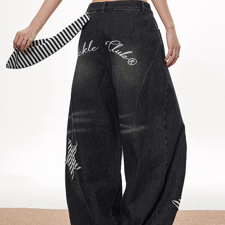 Cosmic Punk Panel Jeans