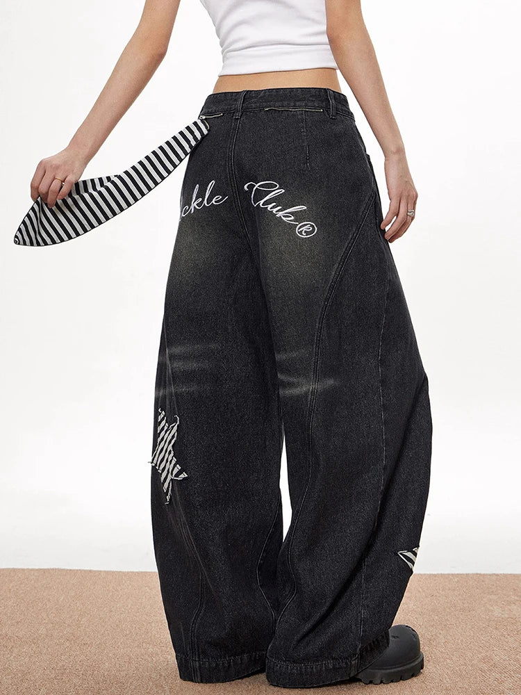 Cosmic Punk Panel Jeans