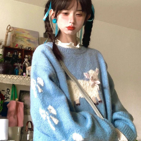 Pasture Daydream Lamb Sweater