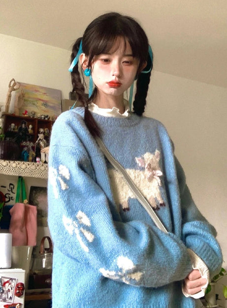 Pasture Daydream Lamb Sweater