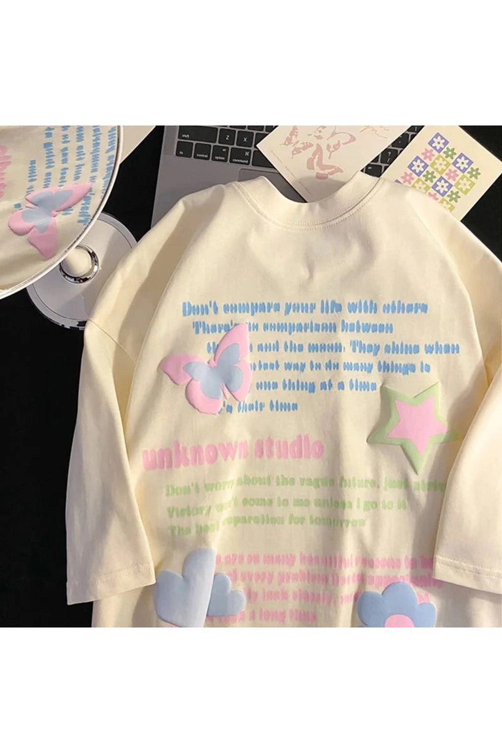 Y2k Pastel Dreams Oversized T-Shirt