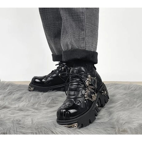 Dark Armor Combat Boots