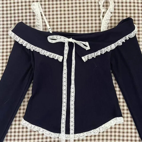 Midnight Lace Elegance Set