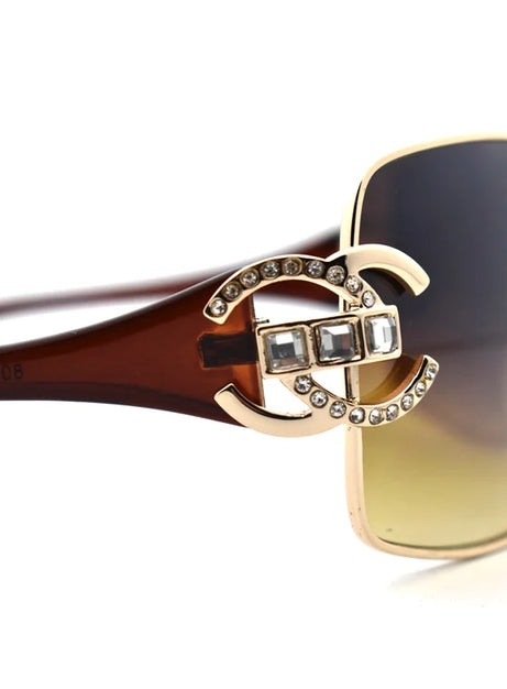 Luxe Diva Shield Sunglasses
