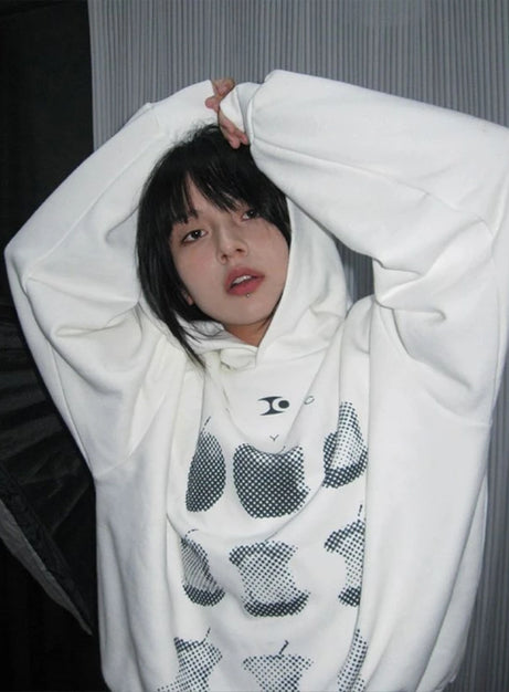 Pixel Core Apple Hoodie