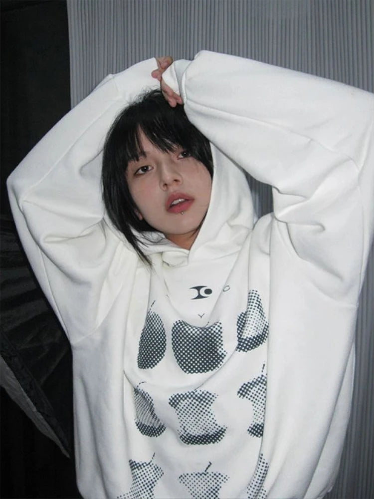 Pixel Core Apple Hoodie