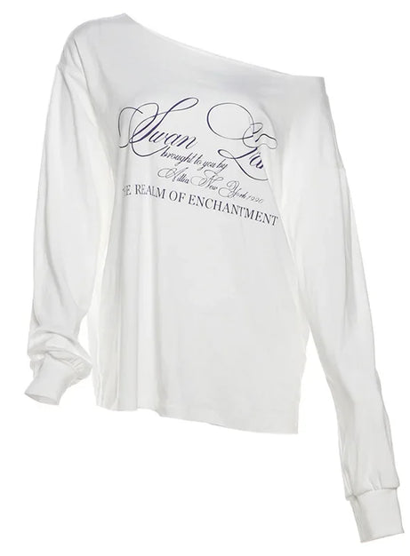 Enchanted Script Studded Top