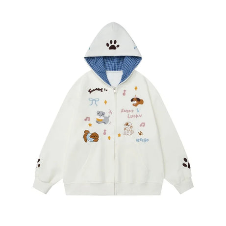 Puppy Love Zip-Up Hoodie