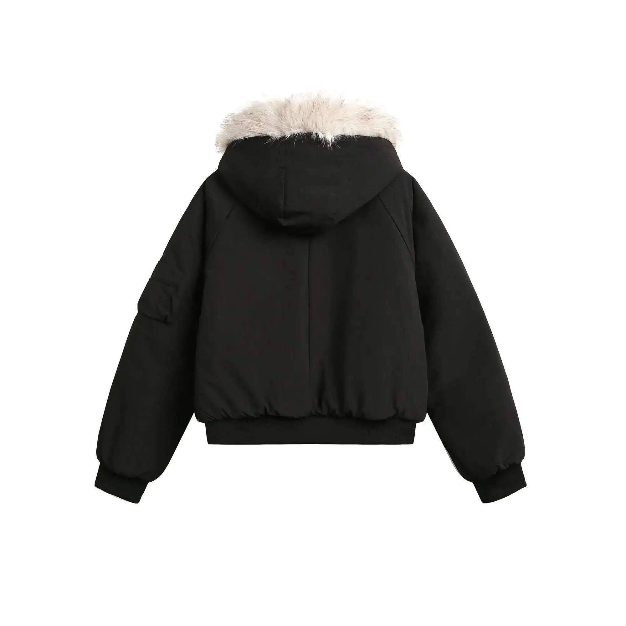 Starlit Frost Zip-Up Jacket