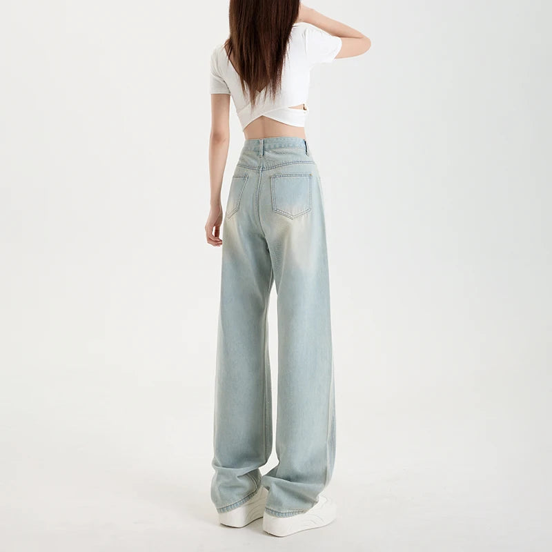 Stardust Fade Wide-Leg Jeans